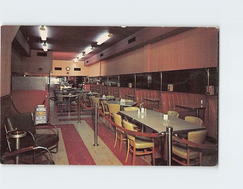 Postcard B. M. Merrills Charcoal Steak House Dothan Alabama USA