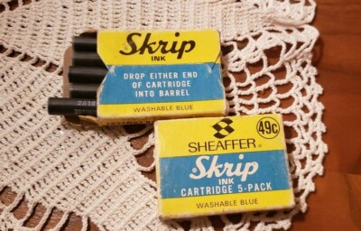 *2* BXS-SHEAFFER-SKRIP Ink Cartridges(empty) For Fountain Pens | eBay