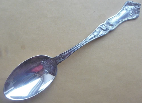 International EDGEWOOD Sterling Dessert Spoon 6 7/8"/No Monogram !!EXCELLENT!!