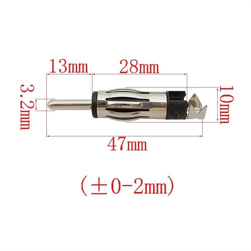 Car CD Radio Socket Car Male Aerial Antenna Plug Male Plug Connector - Zdjęcie 2 z 8