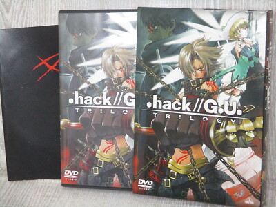 HACK  G.U. TRILOGY Art Set Fan Book w/DVD 2008 Japan Ltd