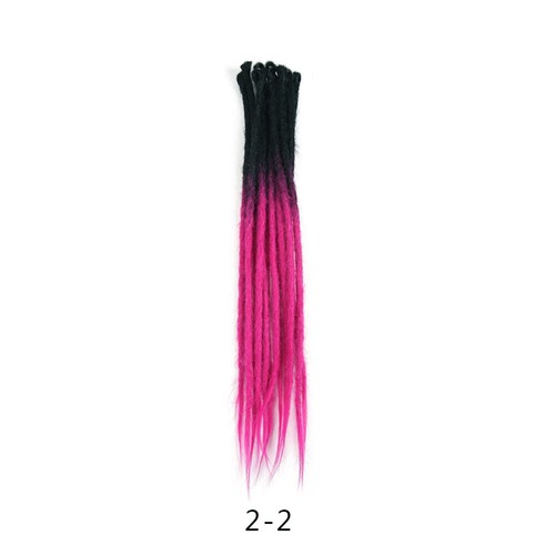 20" 24" Handmade Dreads Extensions Synthetic Dreads SE Dreads Braid in Dreadlock - Picture 42 of 91