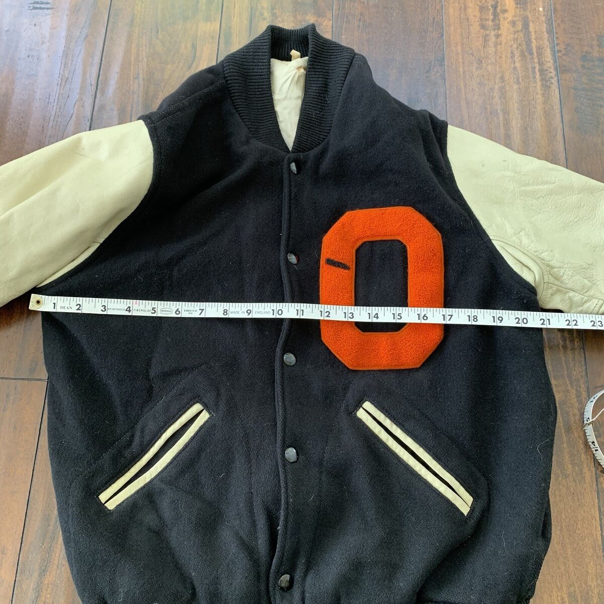 VTG 50s Wool Letterman OREGON Varsity Jacket Lasley Knitting VTG 50s Wool Letterman OREGON Varsity Jacket Lasley Knitting