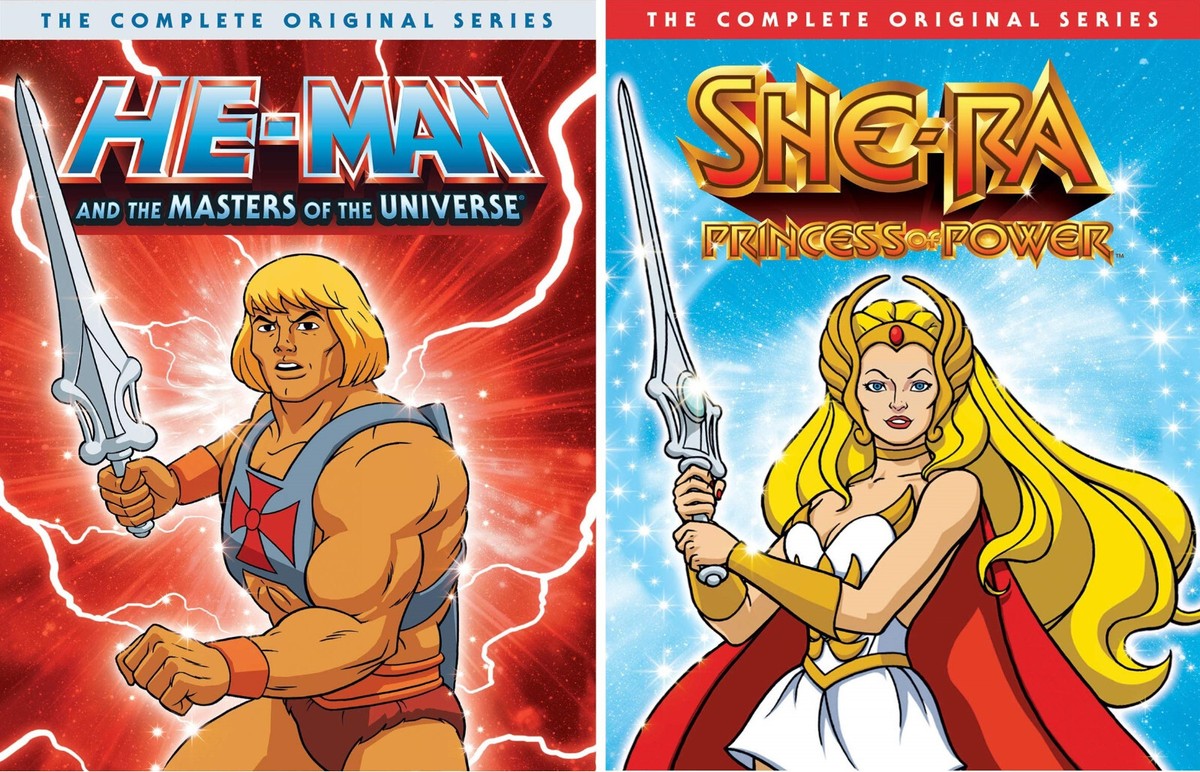He-man Masters of The Universe & She-ra Complete Series DVD
