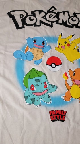 Complex Family Style Pokemon Food Festival T-Shirt -Size Large - Picture 5 of 8