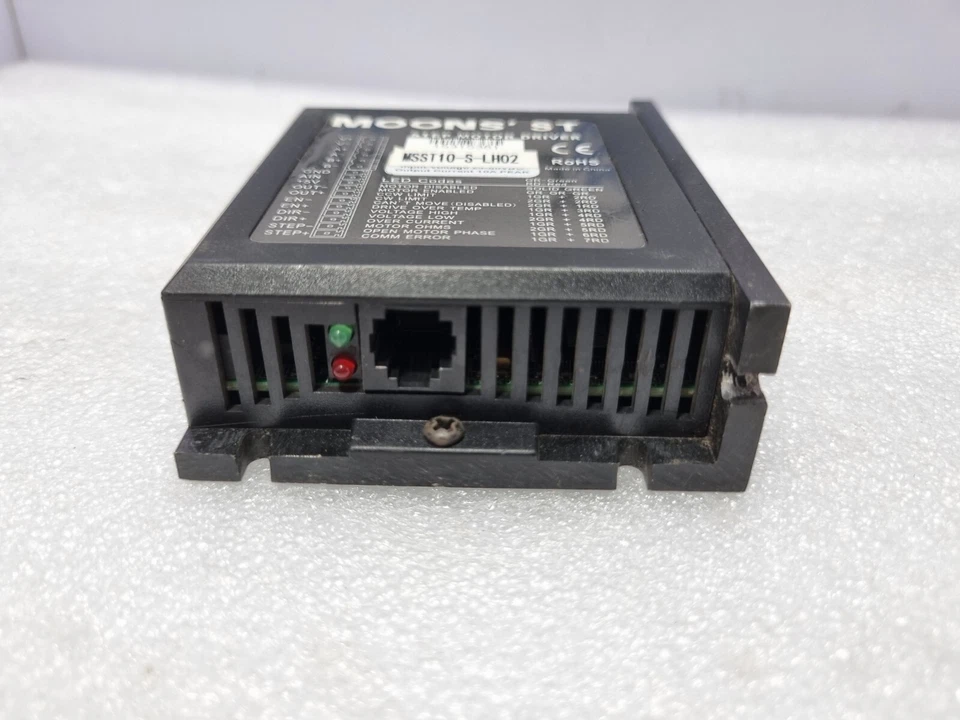 Moon's ST MSST10-S-LH02 Step Motor Driver 24-80VDC 10A PEAK - Image 3 of 4