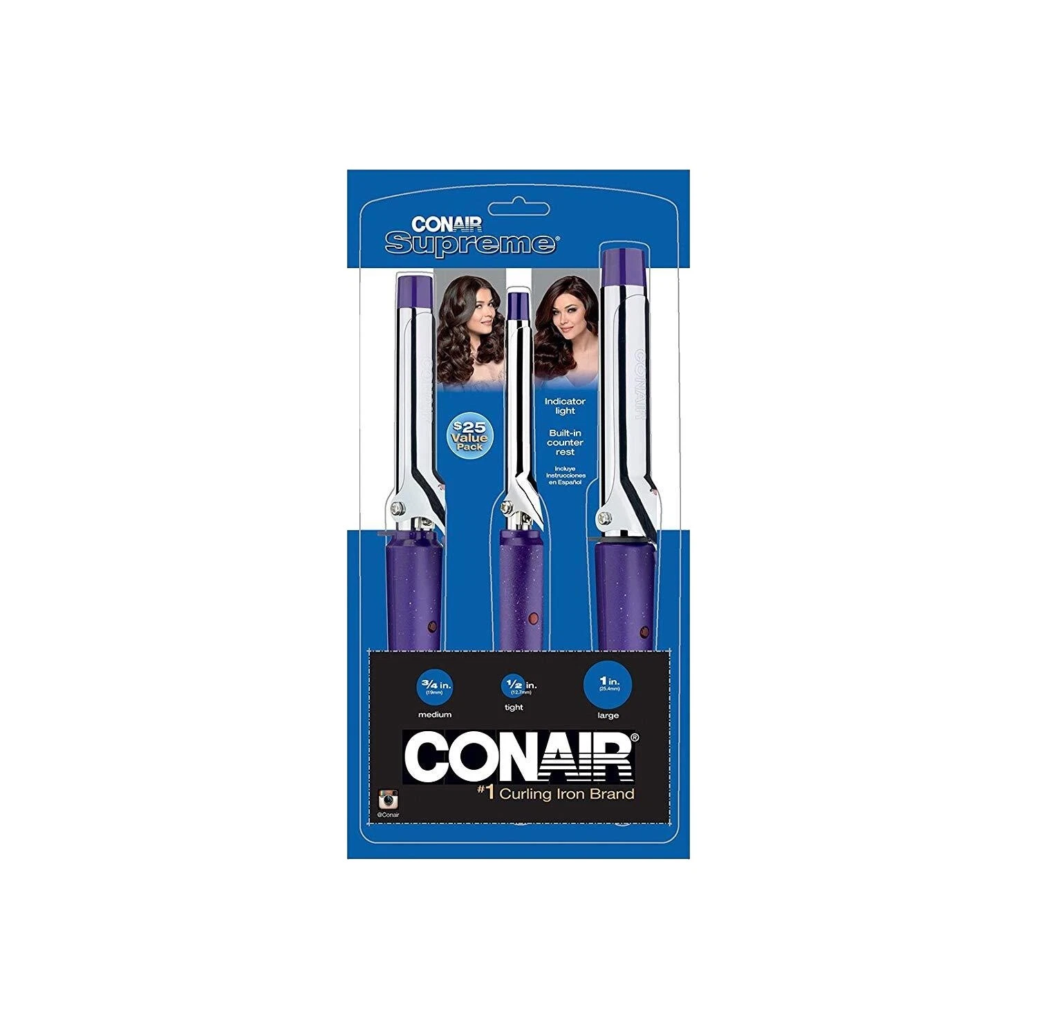 Conair Instant Heat Ceramic Straightening & Curling Irons