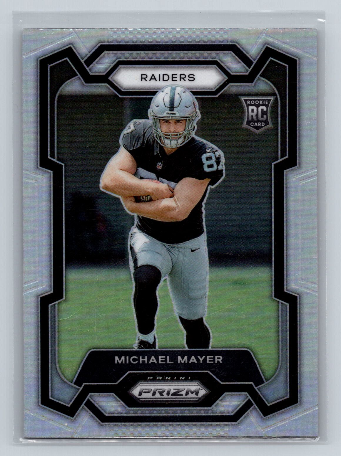2023 Panini Prizm Michael Mayer #361 Silver Las Vegas Raiders
