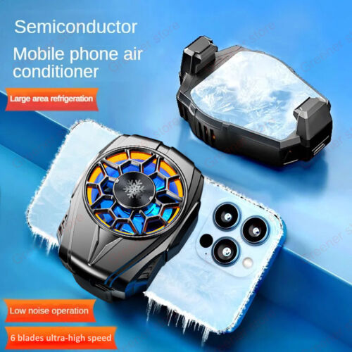 Universal Mobile Phone Radiator Cell Phone Cooler Portable Phone Cooling Fan - Picture 1 of 9