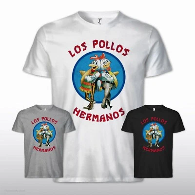 Los Pollos Heisenberg Hermanos Walter Gustavo White Breaking Hank Bad Fan Shirt - Bild 1 von 3
