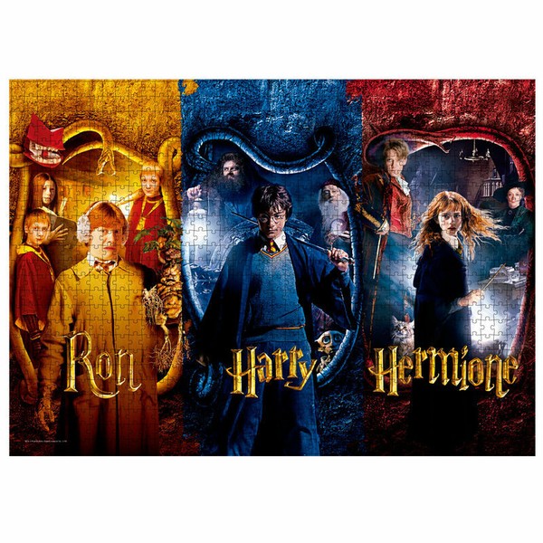 Sdtoys Puzzle 1000 Teile Harry Potter Ron, Harry, Hermione (23239)-image