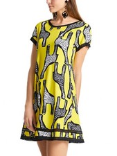 Marc Cain Kleid mit Giraffen, Gr. N6 / L-XL, guter Zustand!