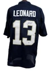 Riley Leonard Signed/Auto Navy Custom Football Jersey Notre Dame PSA/DNA 195624