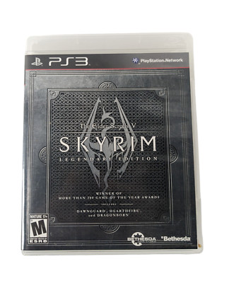 The Elder Scrolls V Skyrim Legendary Edition PS3 Elder Scrolls 5 ...