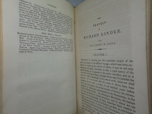 THE TRAVELS OF RICHARD & JOHN LANDER INTO THE INTERIOR OF AFRICA 1836 R. HUISH - Picture 9 of 12