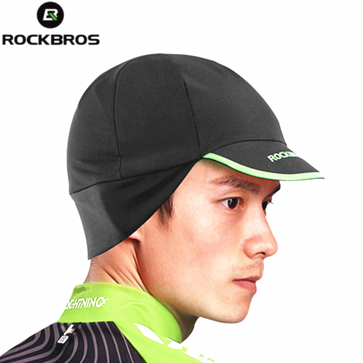 ROCKBROS Cycling Cap Sun Visor Ployester Breathable Hat for Men