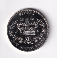 AUSTRALIAN: 1830 NSW WILLIAM IV FANTASY PROOF LIKE - CROWN #158