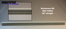 BACHMANN E-Z TRACK HO 36" LONG STRAIGHTS nickel silver inch roadbed BAC44584 NEW