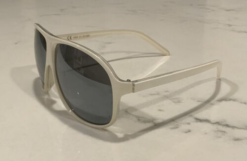vintage White Party Sunglasses - image 1