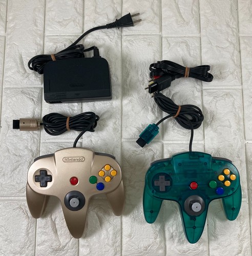 N64 Nintendo 64 Console 2 Controller gemaes 10 SET Region North American Japan - Picture 119 of 120