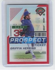 2024 Panini Prospect Edition Griffin Herring #115 Premium Red Prizm /199 