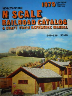 Zugkatalog Train Walthers Spur N 1979 - ENG