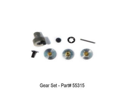 Hitec HS-65MG / HS-5065MG Gear Set 55315