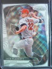 2020 Panini Prizm - Jack Flaherty #58 - White Wave Prizm