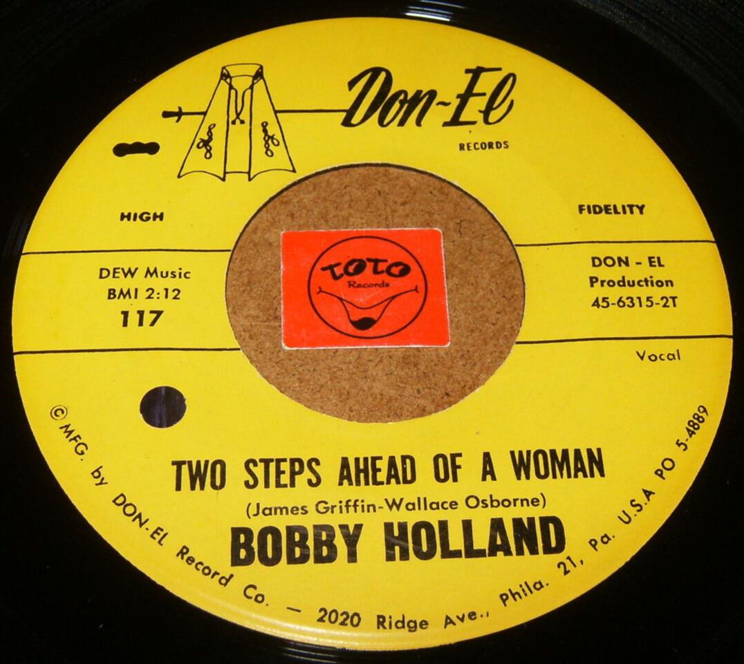 photo of Bobby Holland - Two Steps Ahead Of A Woman - Because I - Listen  Soul