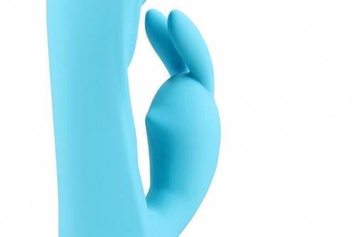Vibratore rabbit stimola clitoride dildo liscio vibrante vaginale in silicone - Imagen 8 de 10