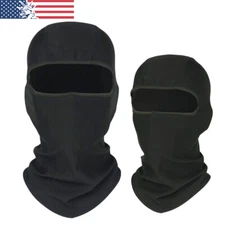 Winter Fleece Neck Warmer Balaclava Ski Riding Full Face Mask for Cold Weather