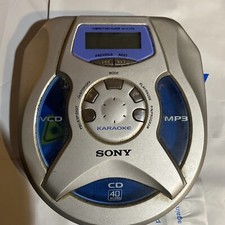 Vintage Sony E-vj75 Portable Video Mp3 Player, Cd Vcd Very Rare