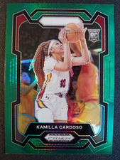 2024 Panini Prizm Green Kamilla Cardoso Prizm RC # 59 " Chicago Sky "