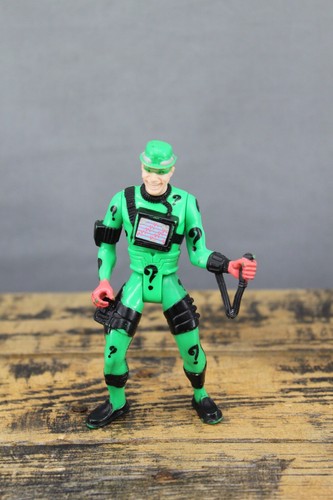 Vintage Batman Forever Riddler Brain Drain Figur - 1995 DC Comics/Kenner - 11,5