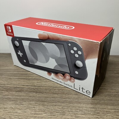 Nintendo Switch Lite すり抜け グレー 空箱 箱のみ 送料無料 Nintendo Switch Lite すり抜け グレー 空箱 箱のみ 送料無料