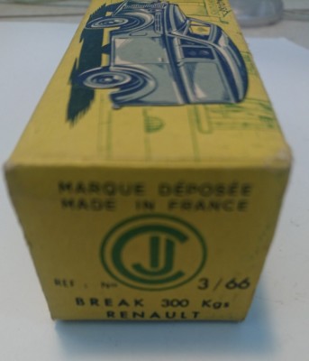 Miniature CIJ 1/43 – Renault 300Kg Dauphinoise Fourgonnette – N°3/66 – Original France