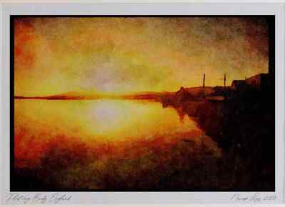 Irland Emerald Isle 017018 Sunset Dingle Limited Edition Aquarelldruck
