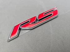 OEM Genuine GM Chevy Camaro Cruze RS Rear Emblem Decal Nameplate Badge 84005310