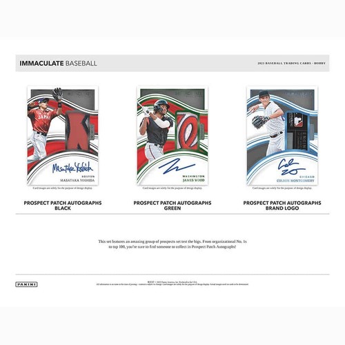 2023 Panini Immaculate Baseball Hobby BOX factory sealed 23PABIC - Picture 2 of 5