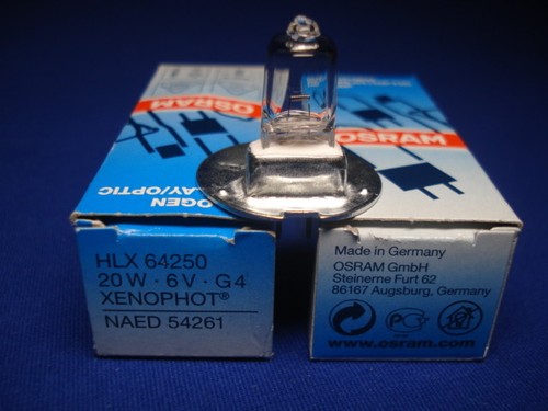 Topcon slit lamp SL 3E lamp osram 64250 6V20W G4 halogen Microscope ...