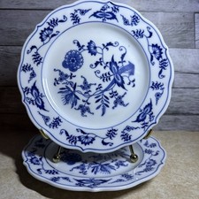 PAIR of Blue Danube Blue Onion 6.75 Inch Brea...