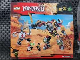 LEGO NINJAGO 70592: Salvage M.E.C. New and Factory Sealed Bags, No Box 