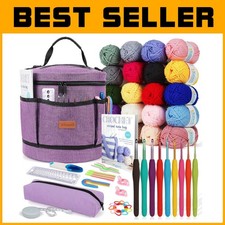 All-in-One Crochet Starter Kit for Adults
