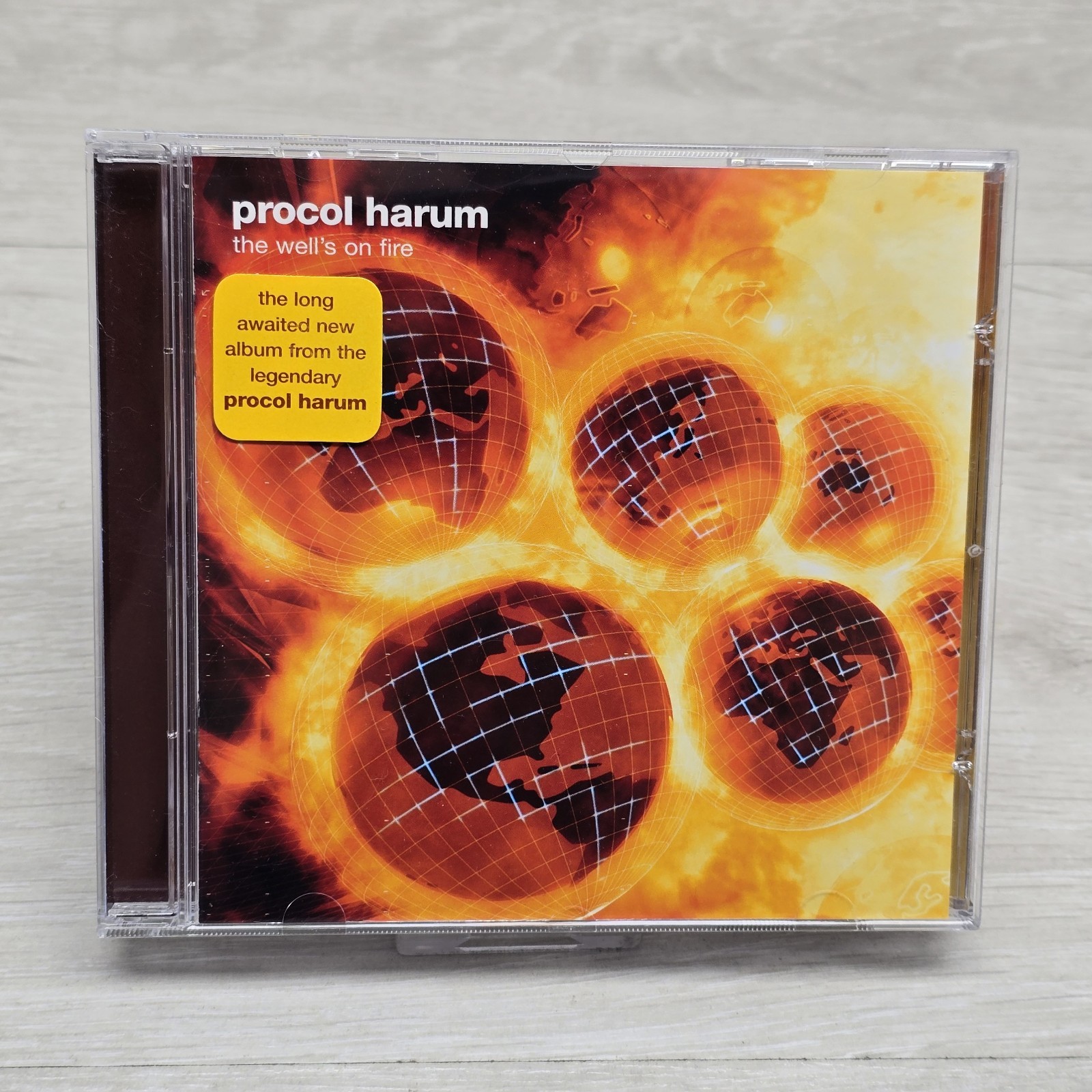 Procol Harum – The Well's On Fire 2003 Eagle Records CD Eagle Records Very Good