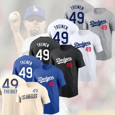 🔥HOTDEAL! 2025 Blake Treinen #49 Los Angeles  Name & Number PalyerGift For Fans
