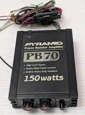 Pyramid PB-70 Car/ Bike  Audio Booster Stereo Old School 