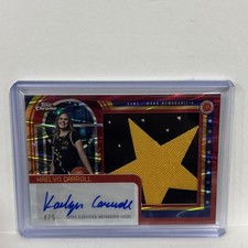 2025 Topps Chrome Kaelyn Carroll Golden Patch Autograph /5 Game Used 