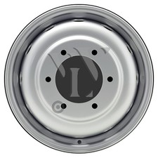 4x Stahlfelgen für Ford TRANSIT/TOURNEO Typ FGB6 5x16 ET107 6x180 (9037) 16 Zoll