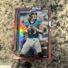 2025 Topps Chrome Trevor Lawrence Football Refractor #138 Jacksonville Jaguars