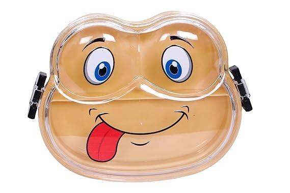 For Kids  Leakproof 2 Compartments (peach)